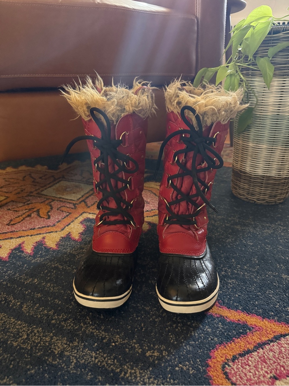 SOREL Torino Quilted Waterproof Snow Boot, Size 9 Womens